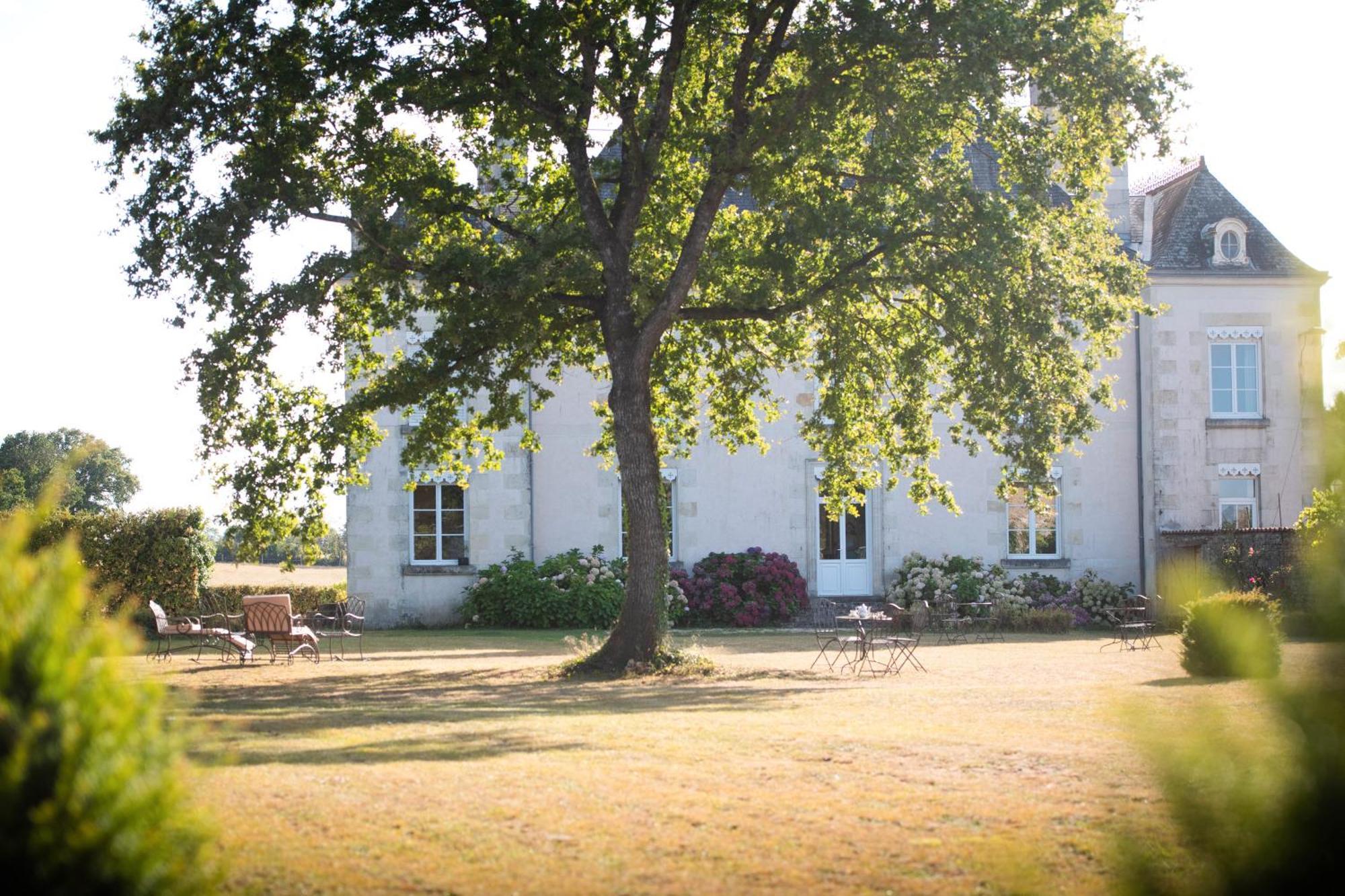 Bed and Breakfast Domaine De La Briouse à Sanxay Extérieur photo
